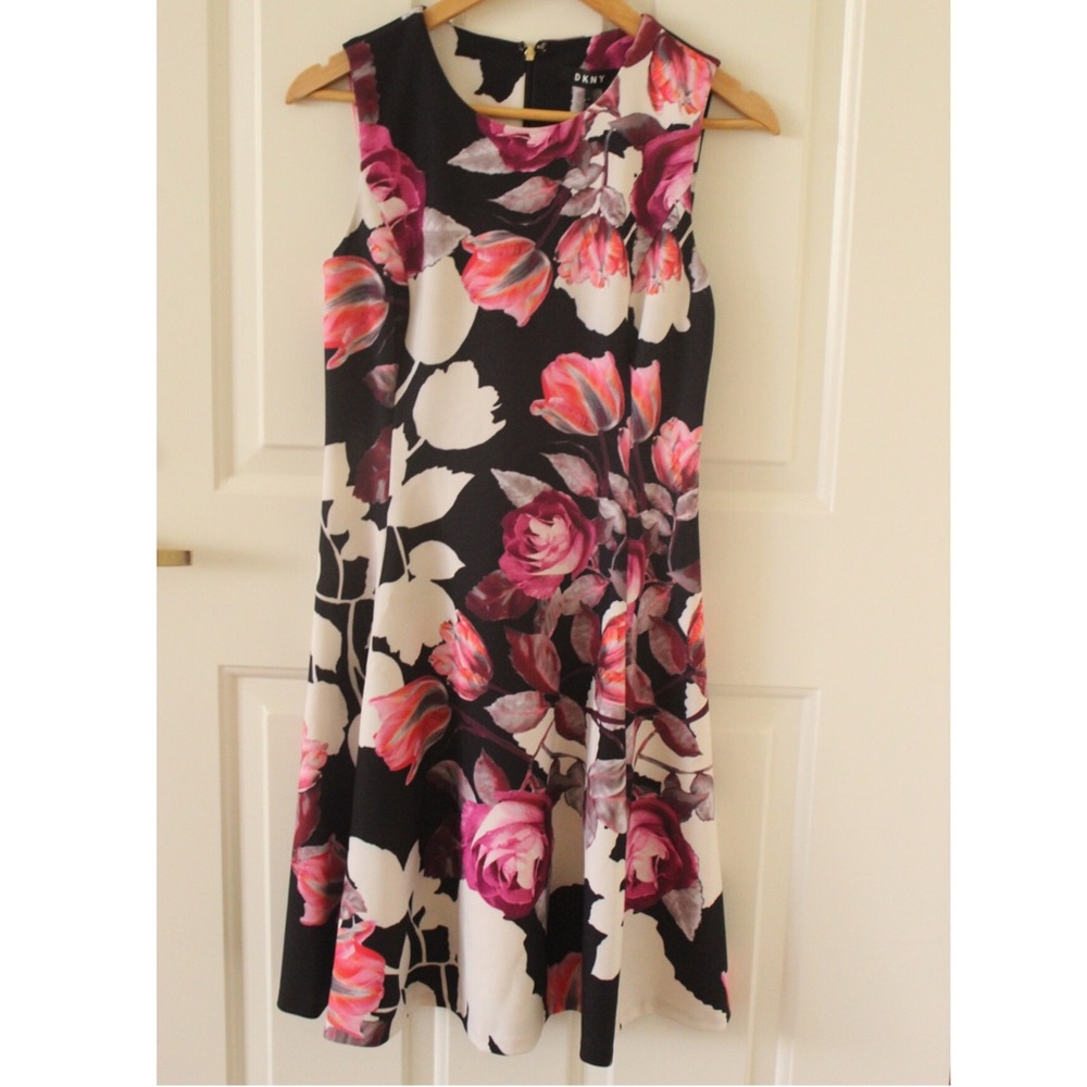 Floral Printed A-line Dress